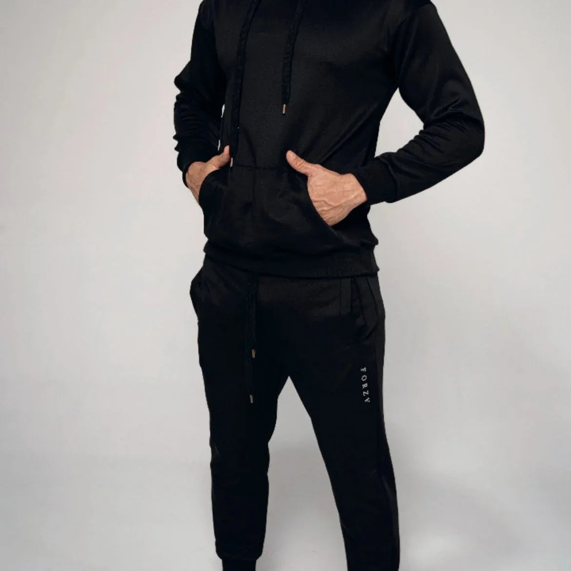 Black Basic Sweatshirt