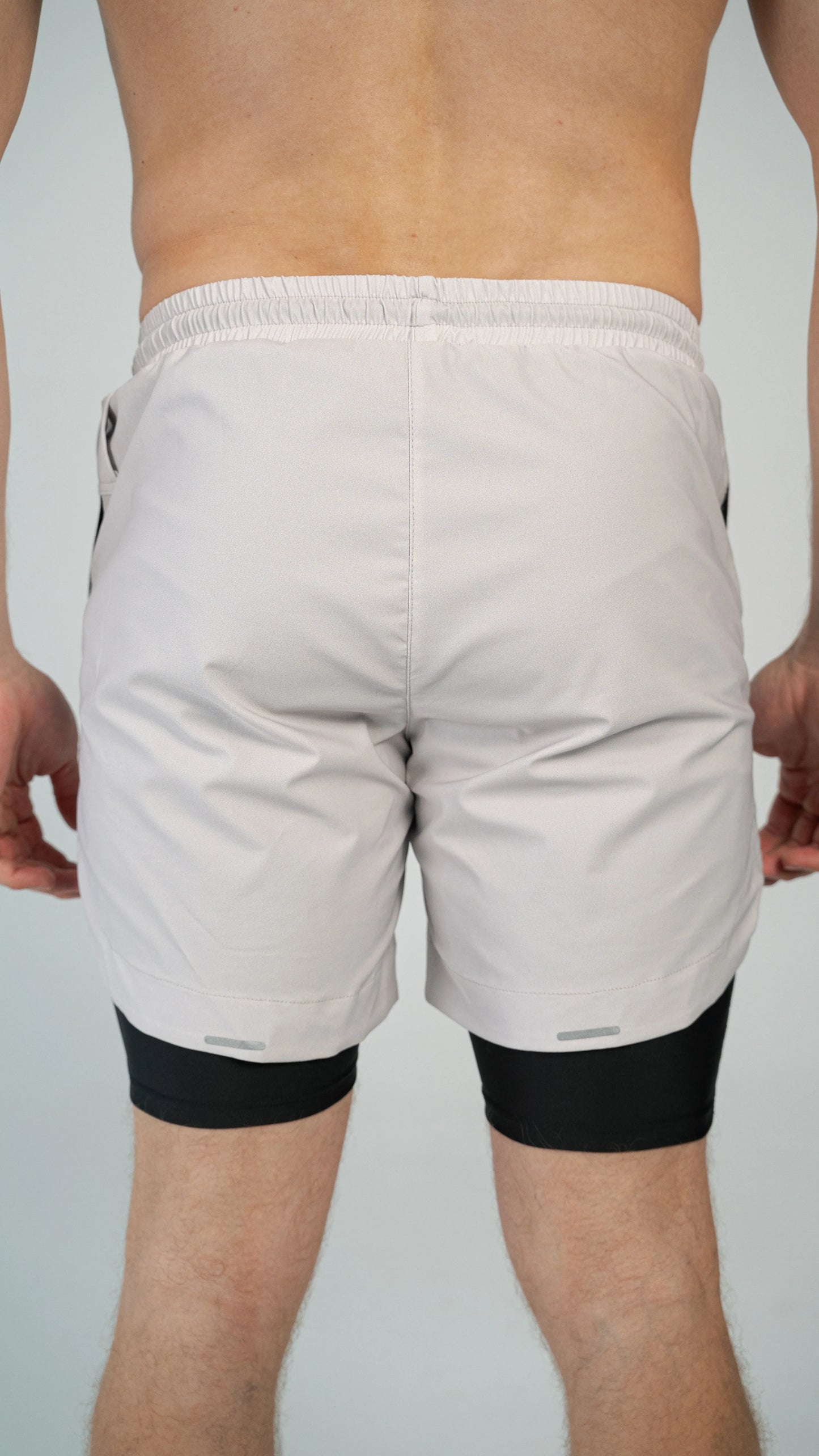 Grey Lycra Shorts