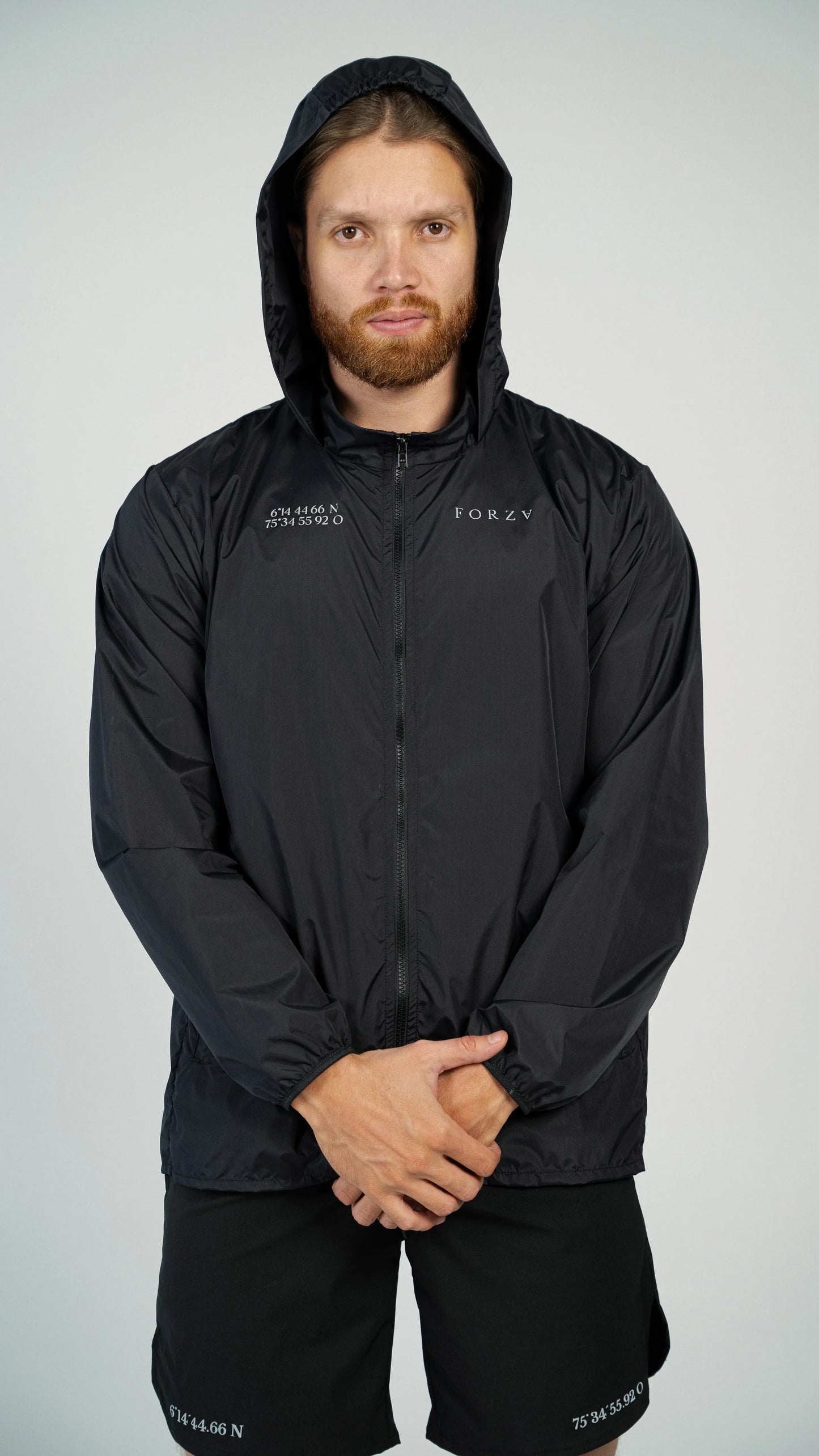 Black Windbreaker