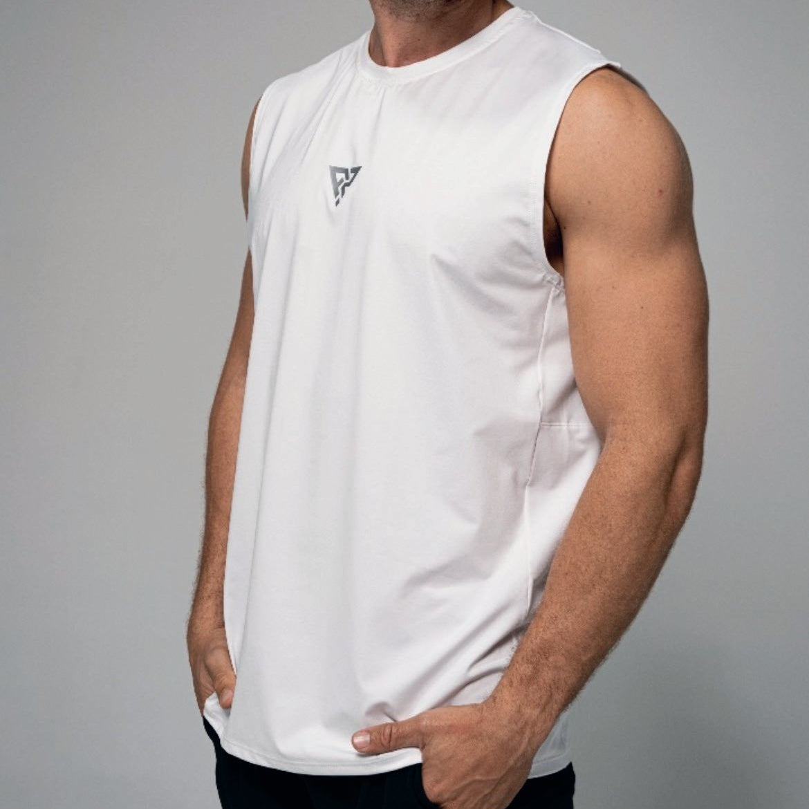 White Slim Tank