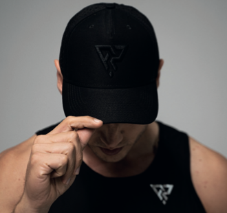 Cap bordada ajustable - Black