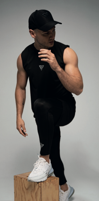 Cap bordada ajustable - Black