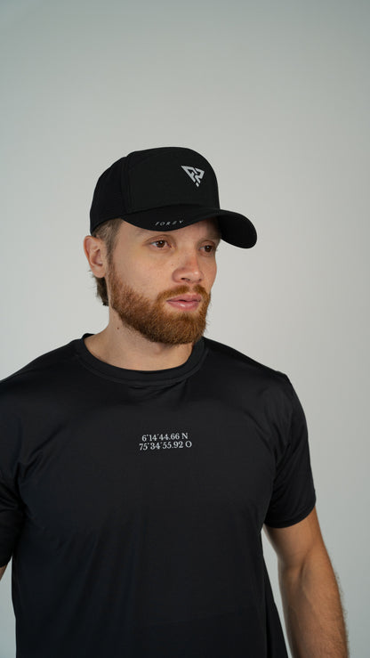 Black Reflective Cap