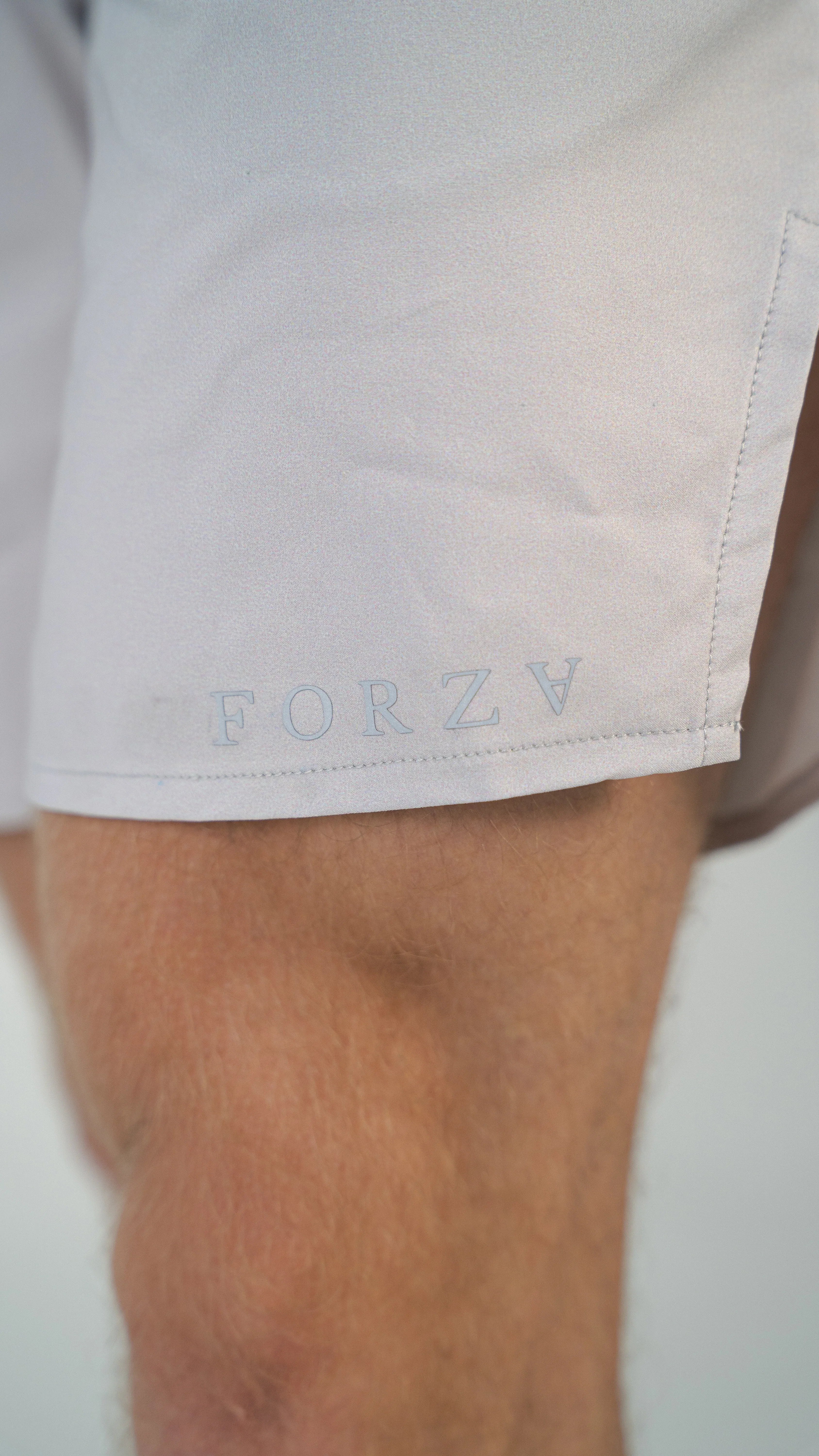 Grey basic short