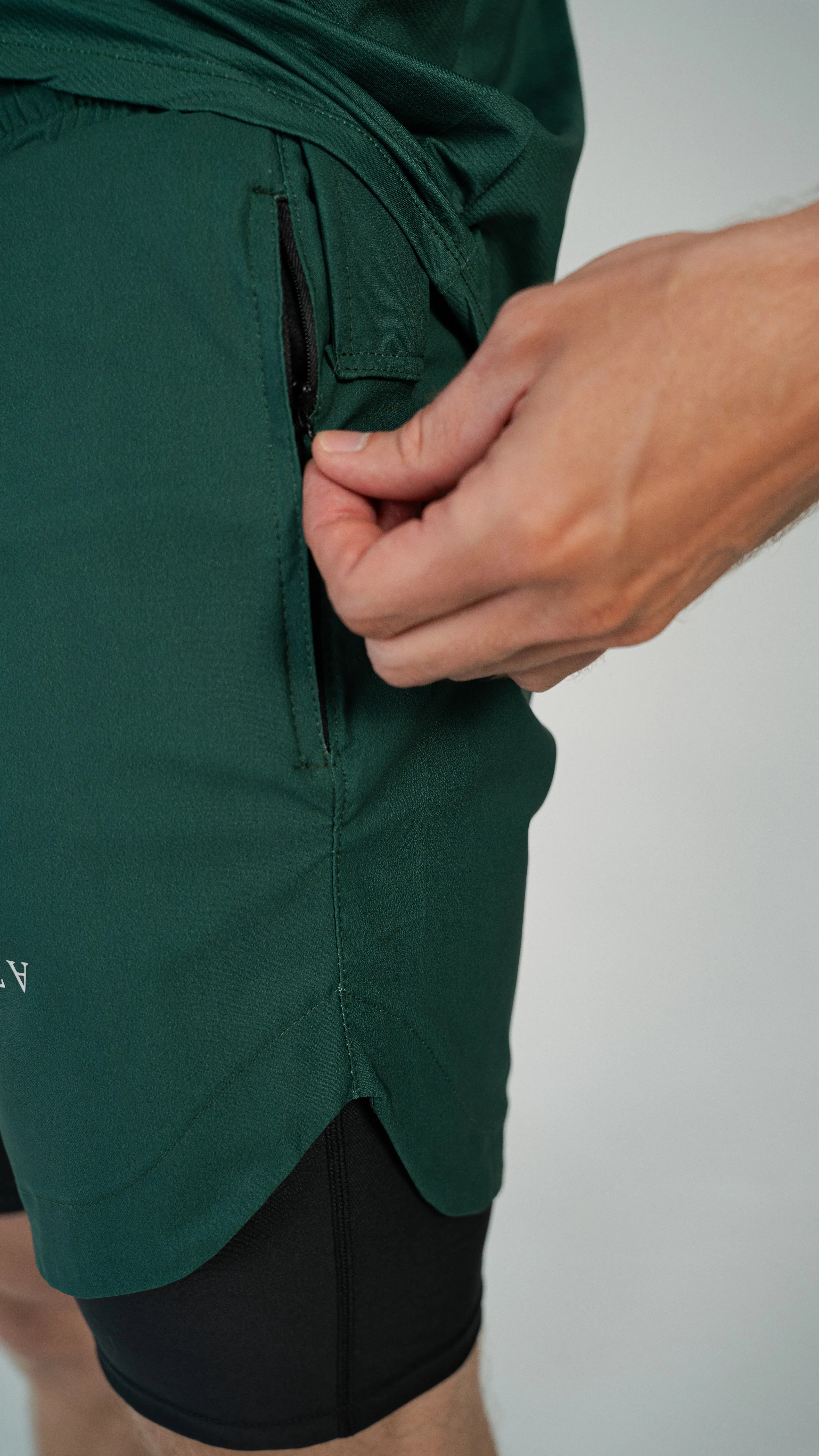 Green Lycra Short