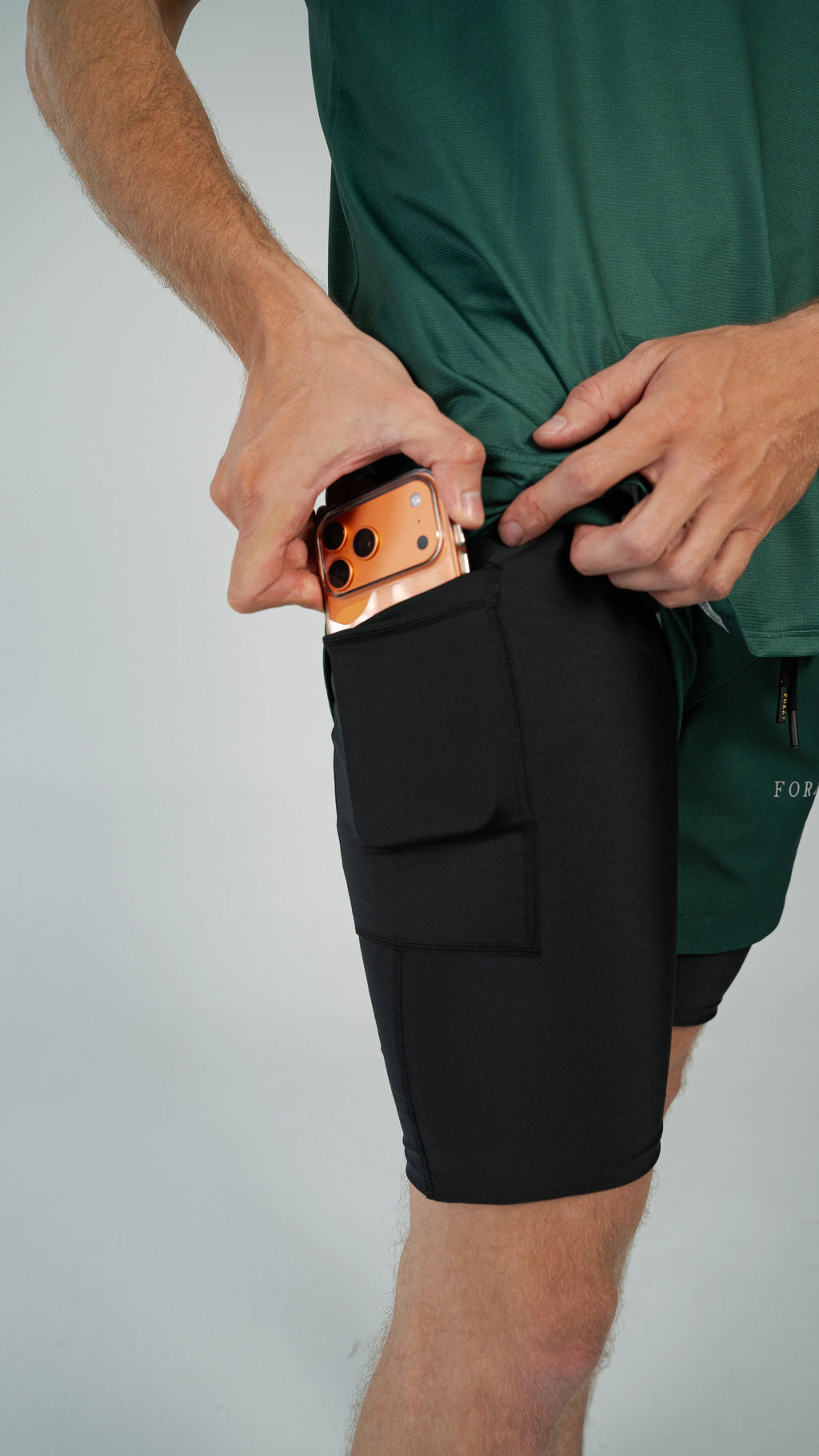 Green Lycra Short