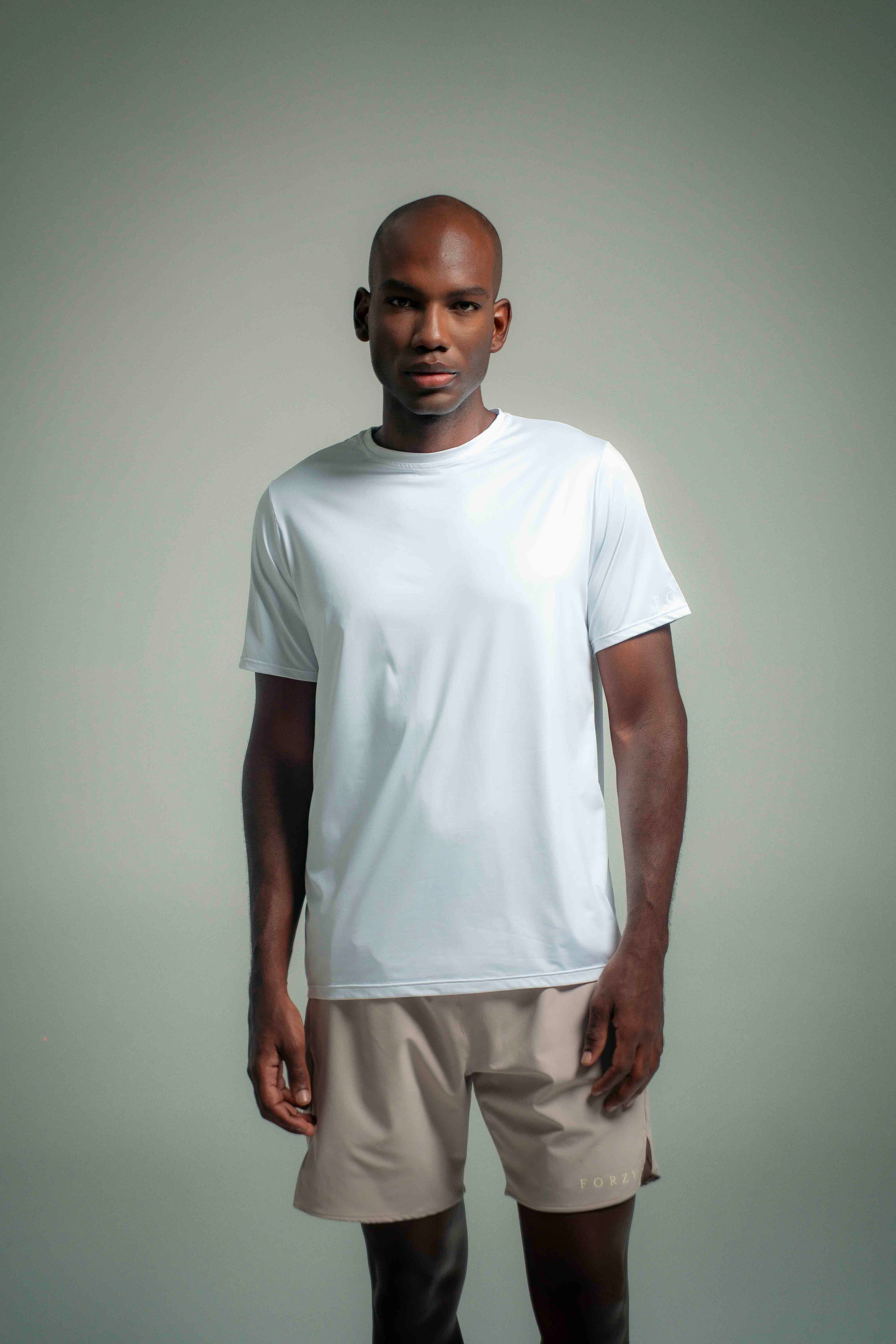 White Basic T-Shirt