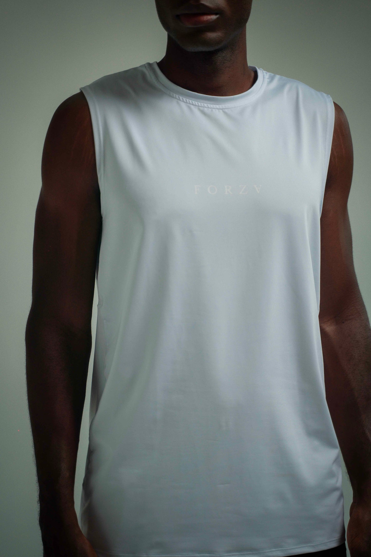 White Slim Tank