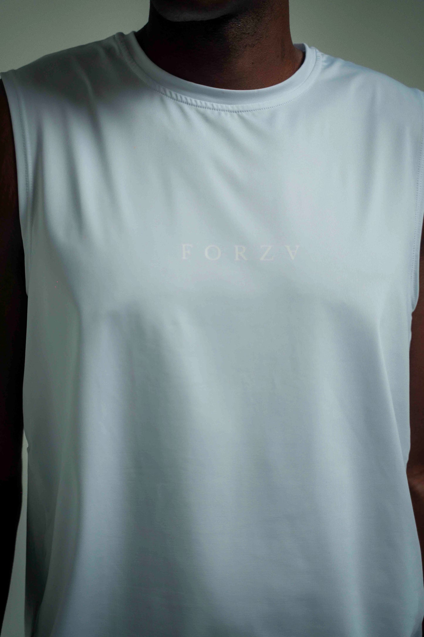 White Slim Tank