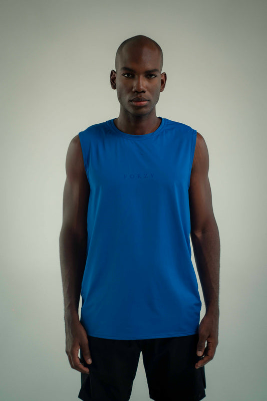 Blue Slim Tank