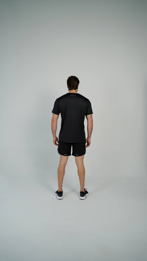 Black basic T-shirt