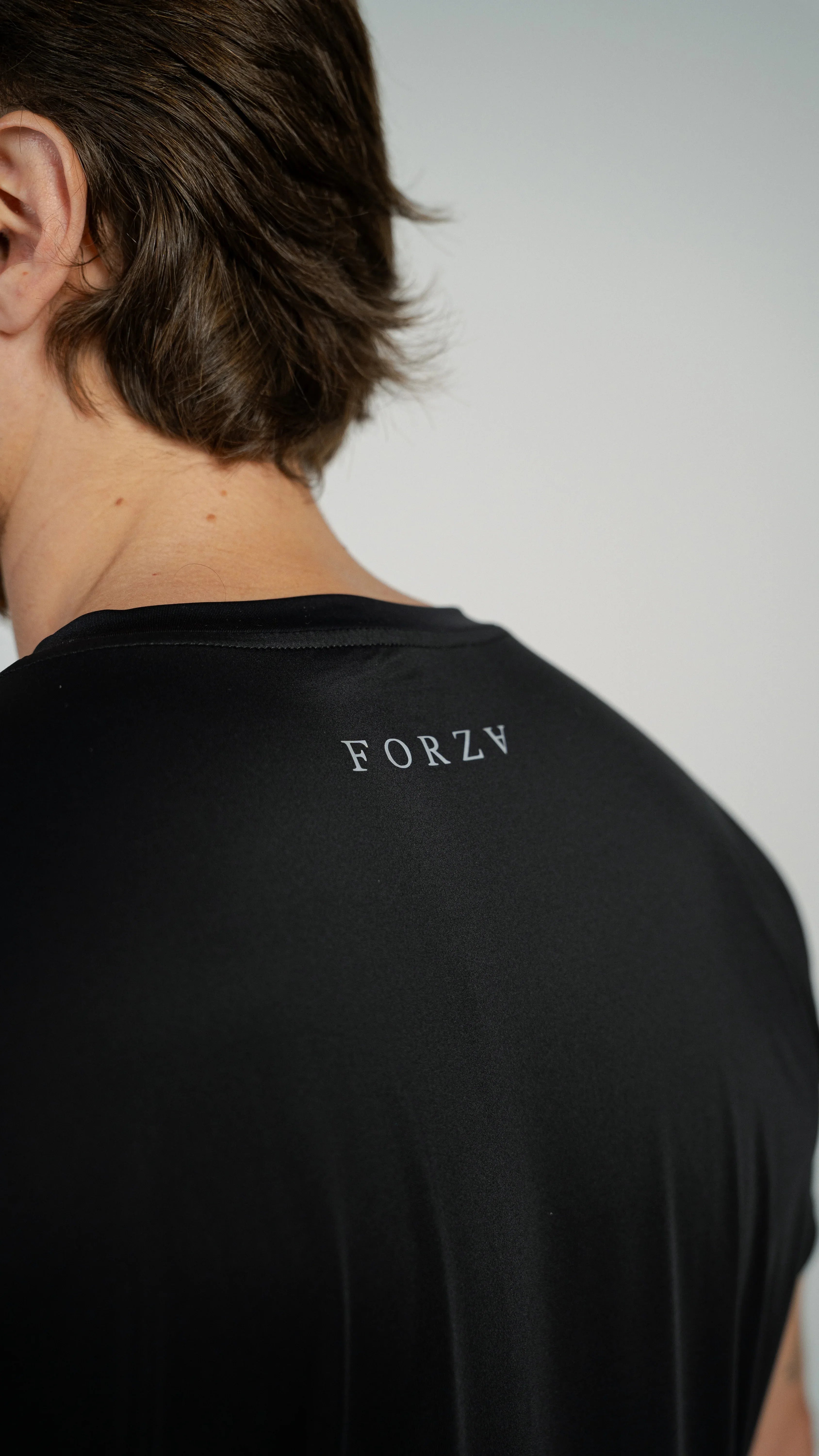 Black basic T-shirt