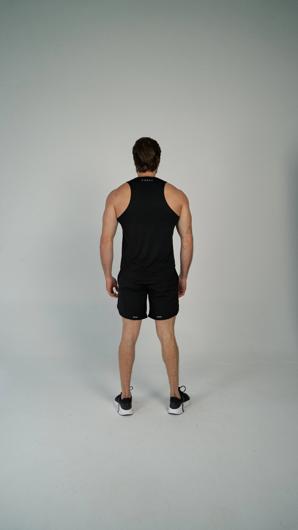 Black Cut Tank
