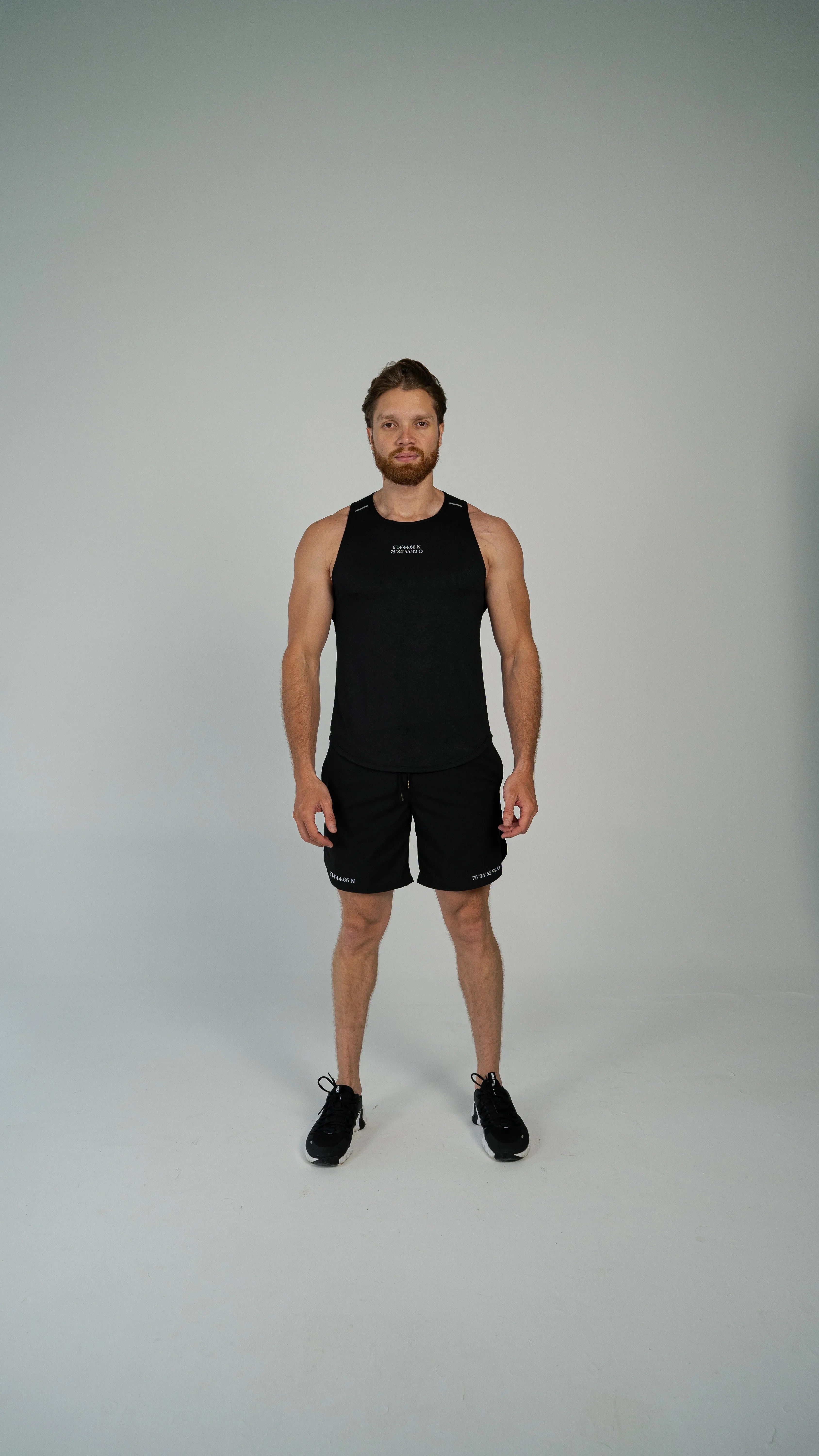 Black Cut Tank