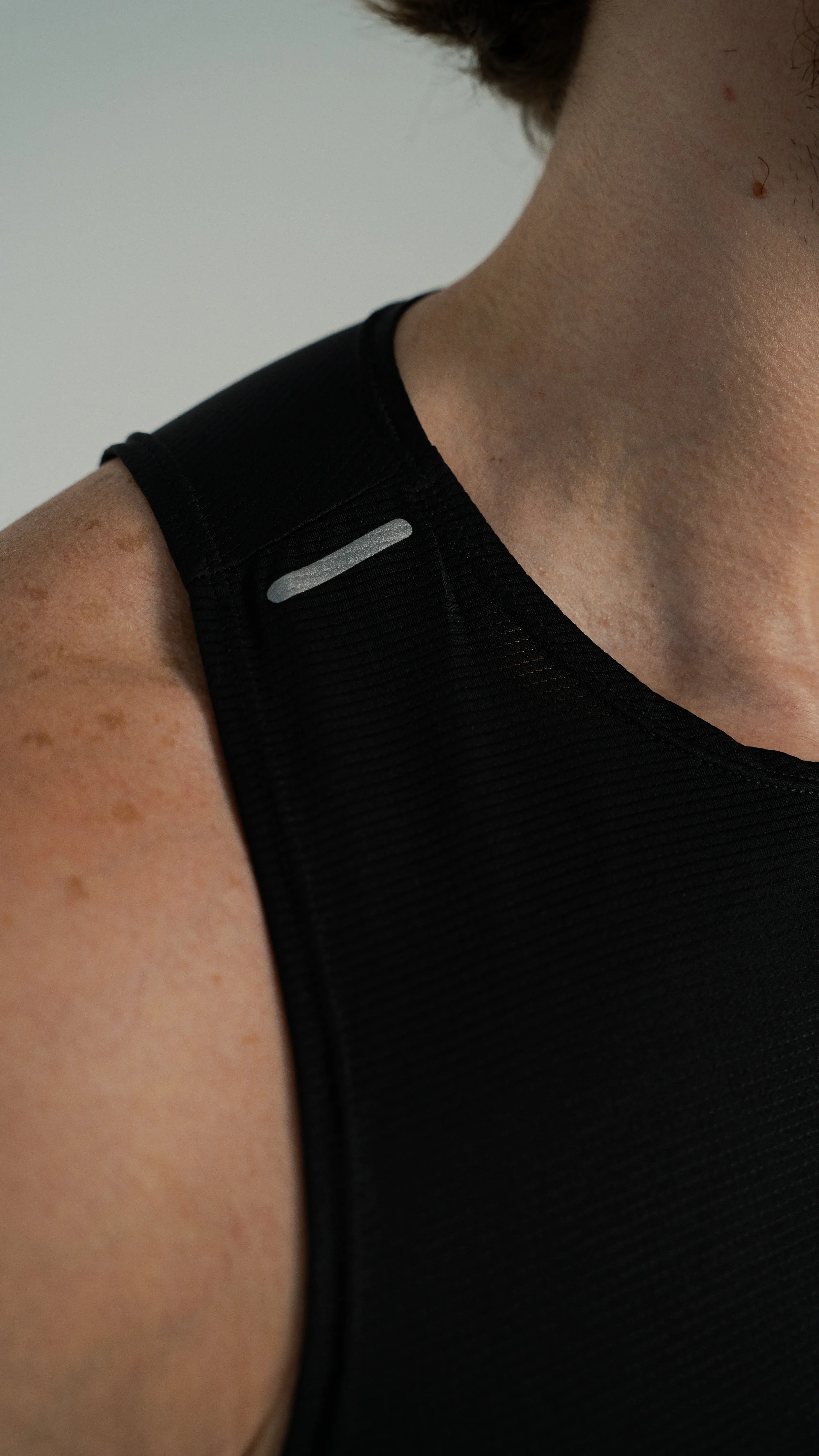 Black Cut Tank