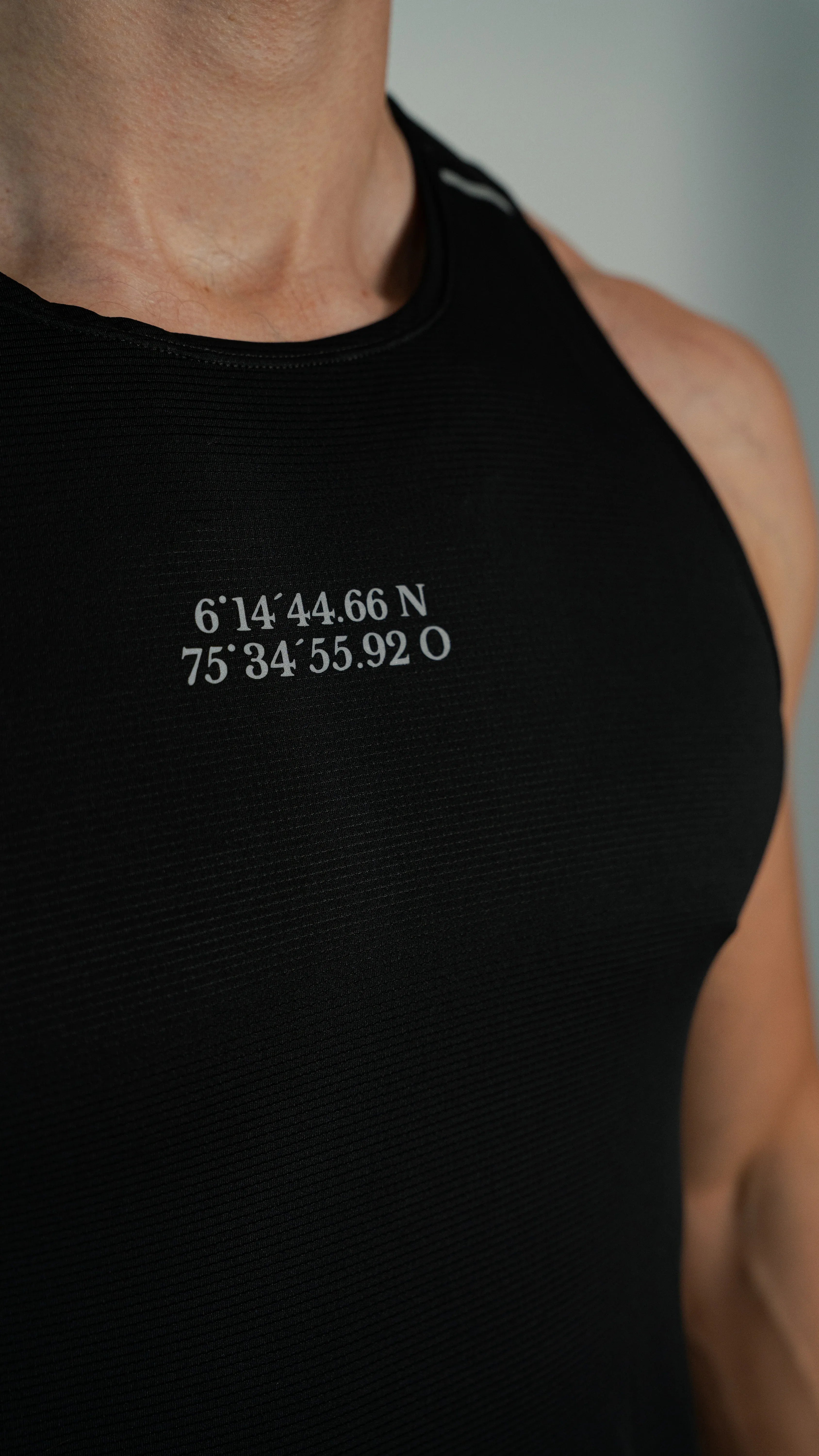 Black Cut Tank