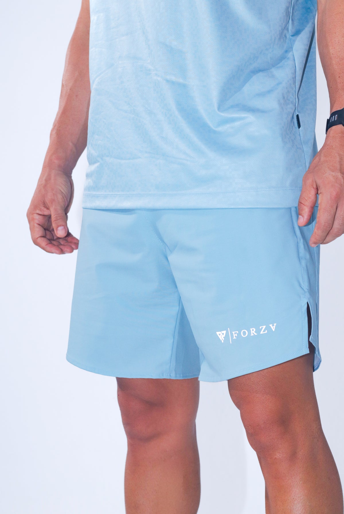 Blue Basic Short