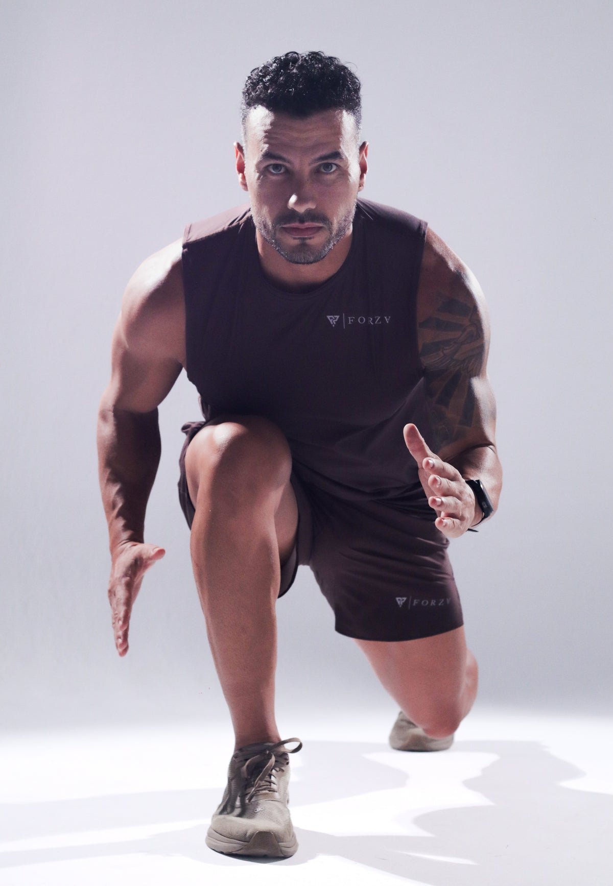 Brown Slim Tank