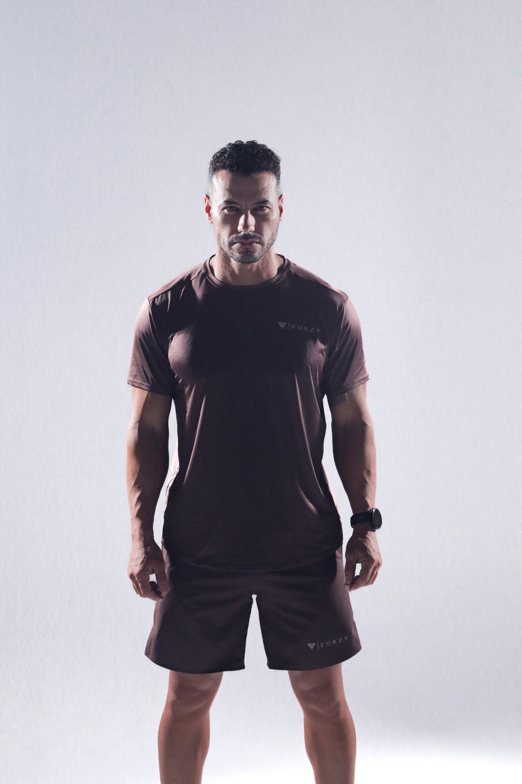 Brown Basic T-shirt
