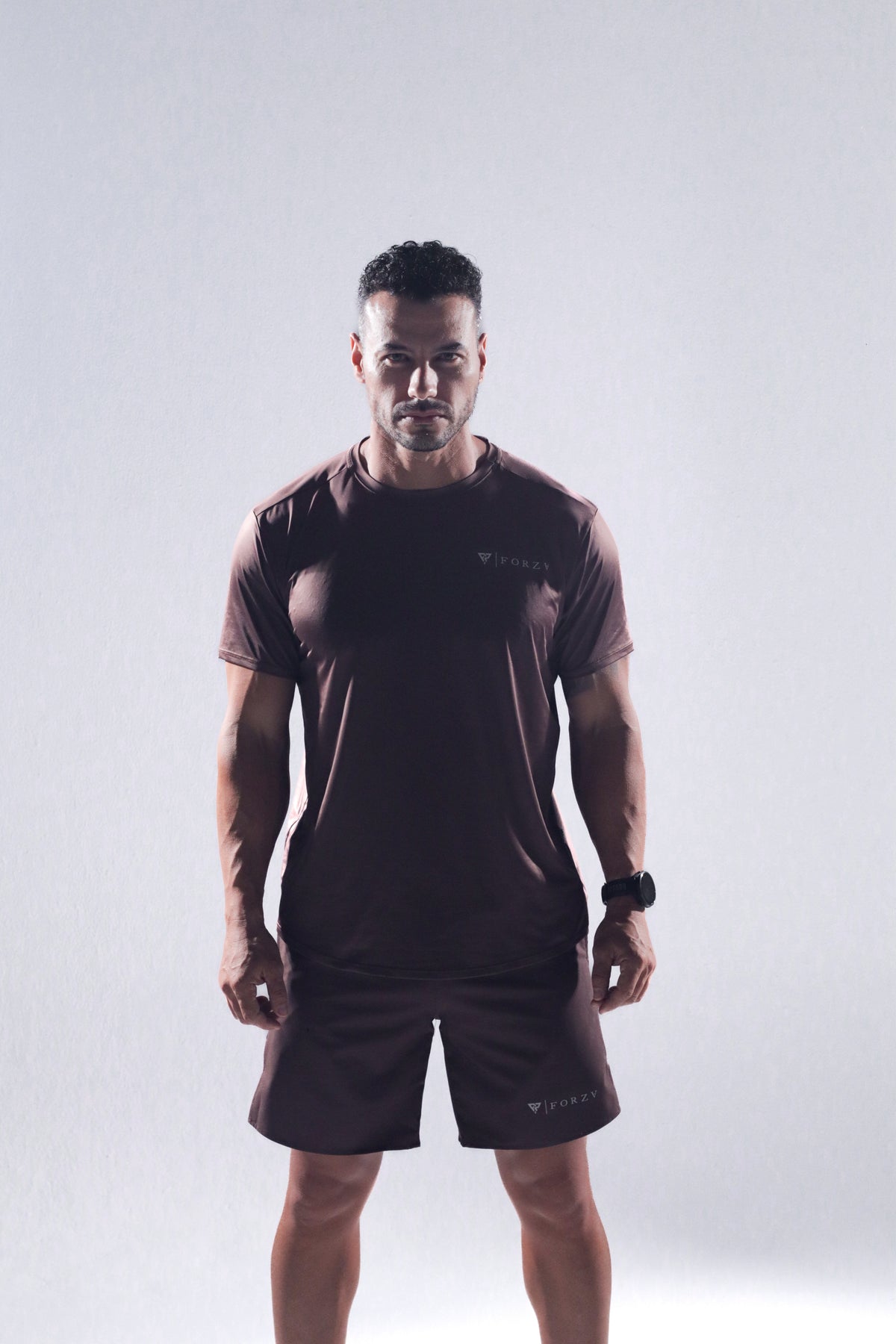 Brown Basic T-shirt