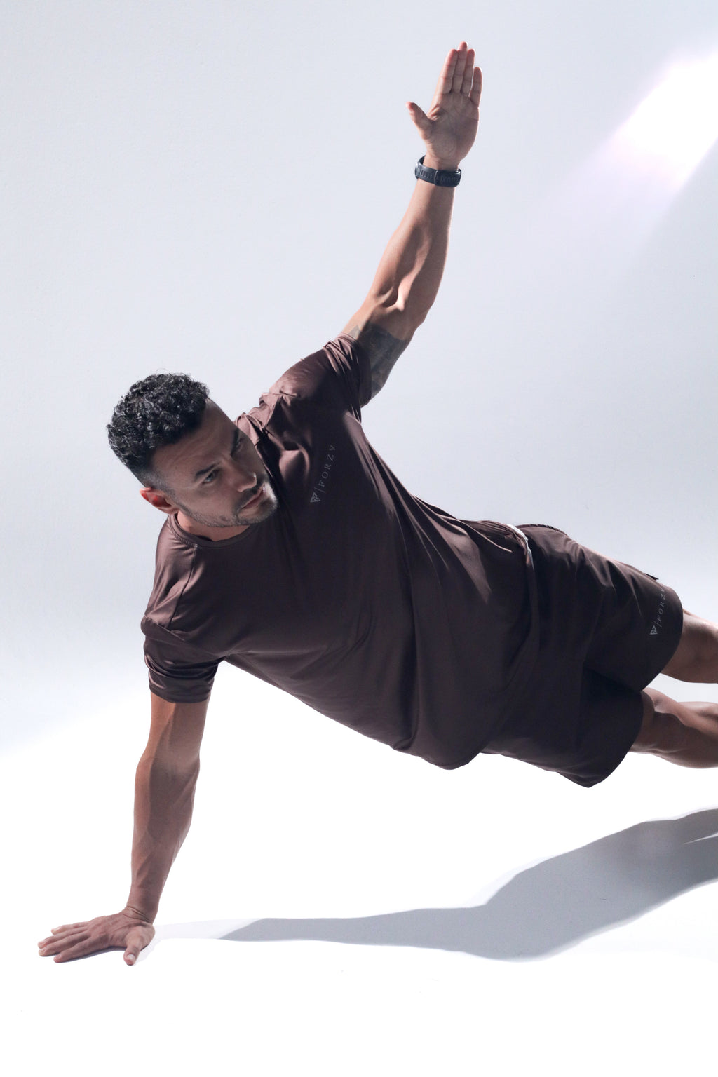 Brown Basic T-shirt