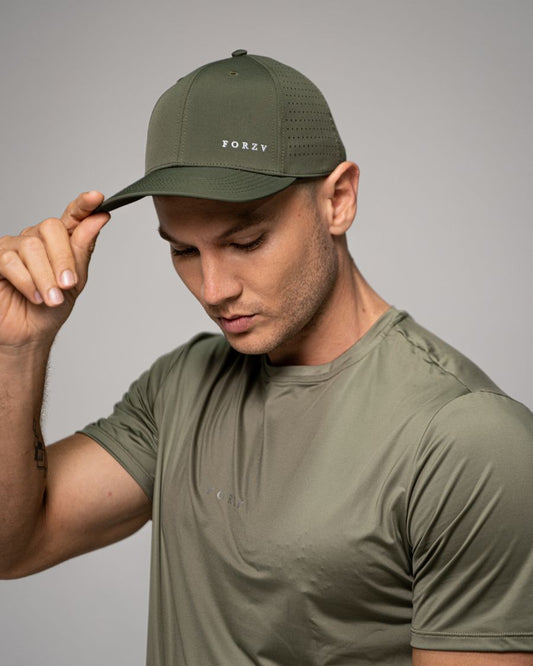 Cap reflectiva ajustable - Green