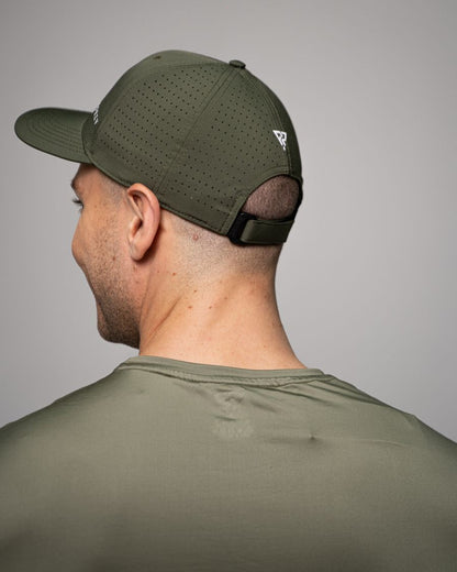 Cap reflectiva ajustable - Green