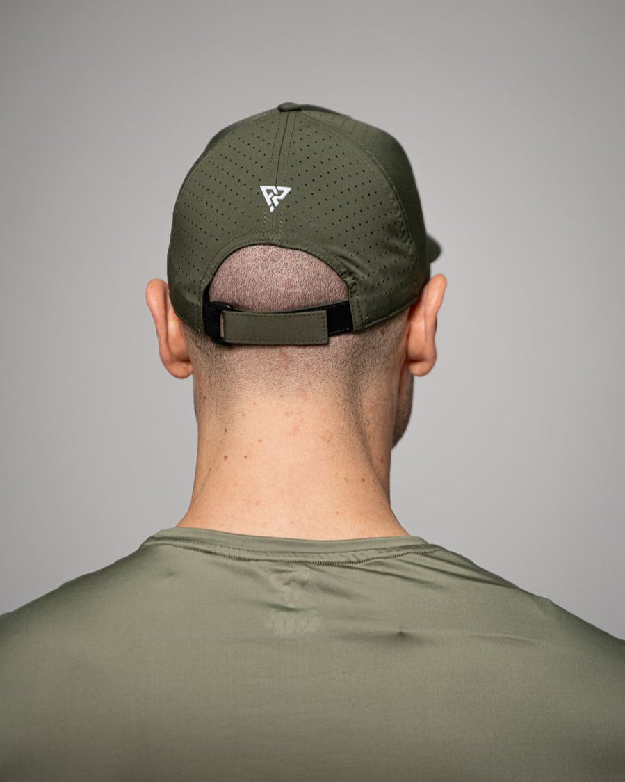 Cap reflectiva ajustable - Green