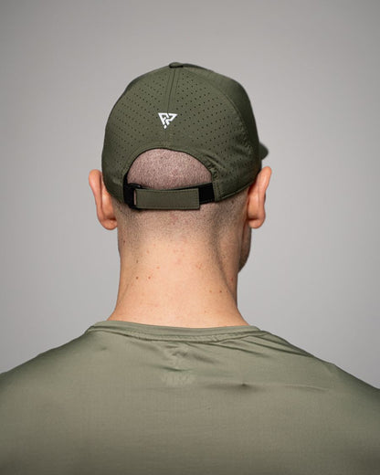 Cap reflectiva ajustable - Green
