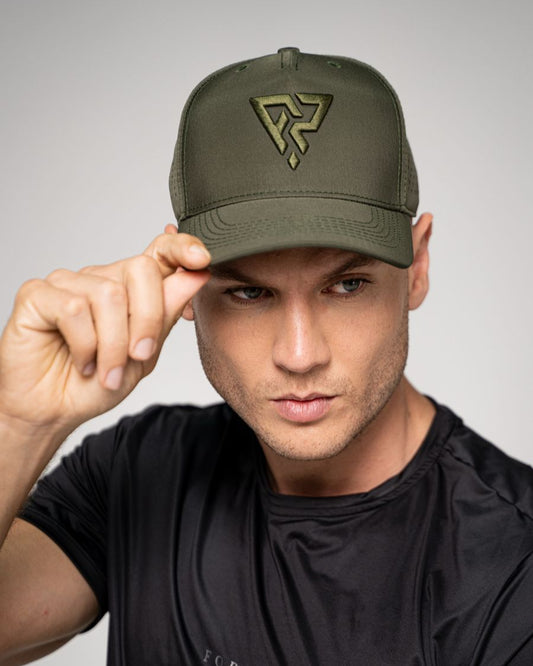 Cap bordada ajustable - Green